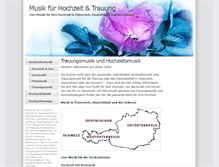Tablet Screenshot of hochzeitsmusik.project-smooth.com