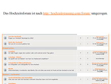Tablet Screenshot of hochzeitsforum.project-smooth.com